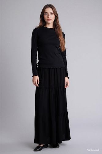 Women Black Skirt