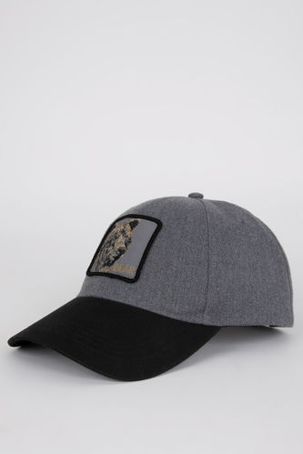 Men Embroidered Cotton Cap Hat