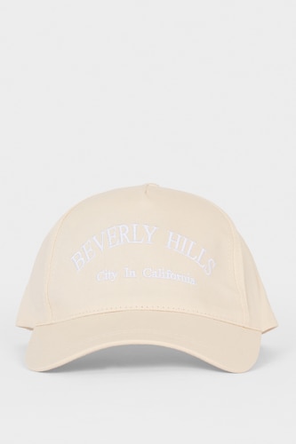 Woman Cotton Embroidered Cap