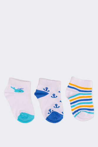 Baby Boy 3 piece Short Socks