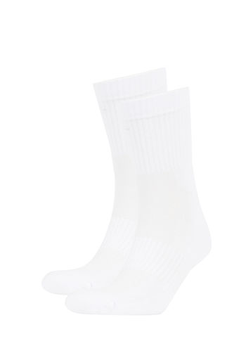 Erkek 2'li Pamuklu Havlu Spor Çorap