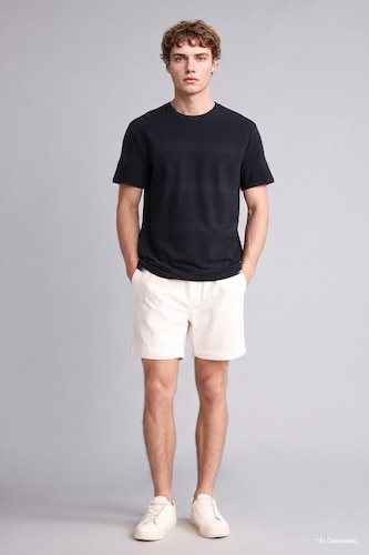 Short en jean Coupe décontractée