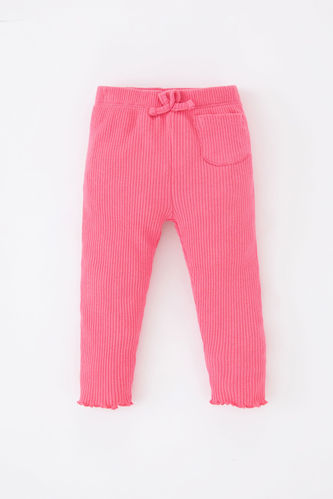 Baby Girl Ribbed Camisole Tights
