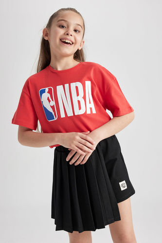 Girls NBA Oversize Fit Short Sleeve T-Shirt