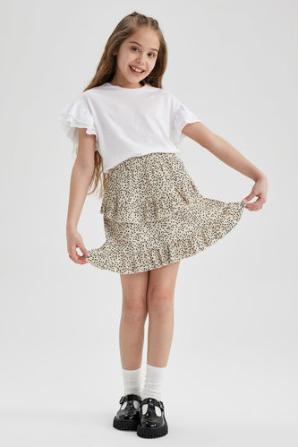 Girl Patterned Skirt