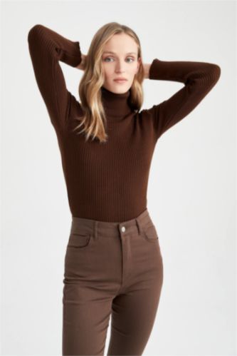 FEMME Marron Pull