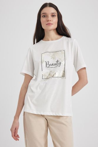 Traditional Relax Fit Crew Neck Short Sleeve T-Shirt