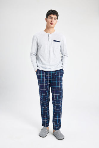 Regular Fit Uzun Kollu Pijama Takımı