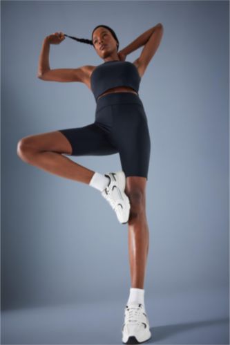 DeFactoFit Biker Waist-hugging Sports Leggings