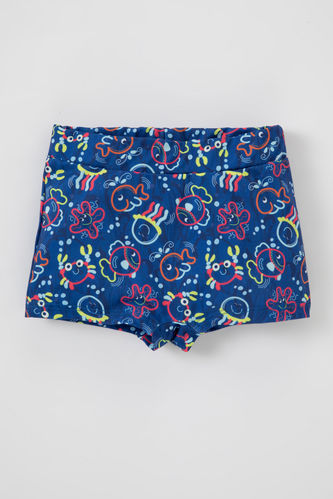 Baby Boy Animal Print Swimming Shorts