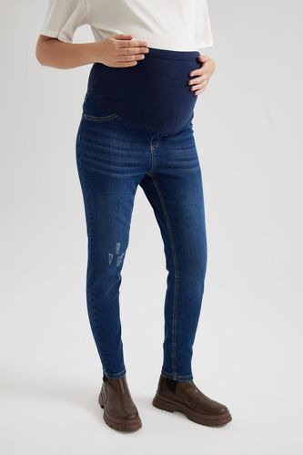 Skinny Fit Extra Tight Fit Normal Waist Extra Narrow Leg Maternity Jeans