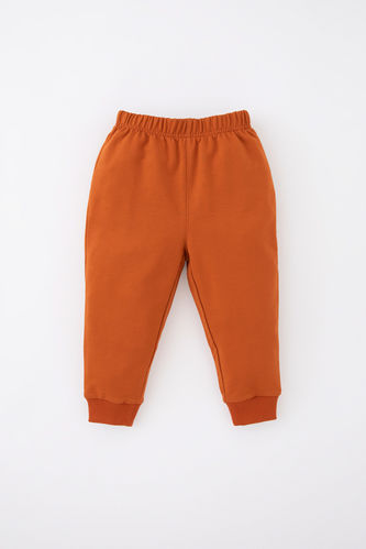 Baby Boy Regular Fit Thin Sweatshirt Fabric Trousers