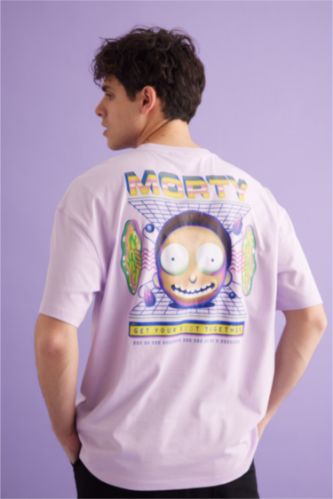 thumbnail image 2 of Rick And Morty Rick Lab Coat T-Shirt - Unisex Adult Graphic Tee With Front Print 2 of 9