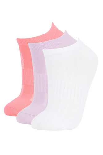 Women Defacto Fit 3 Pack Booties Socks