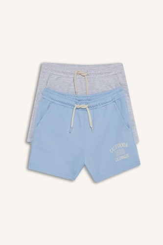 Girl Sweatshirt Fabric 2 Piece Shorts