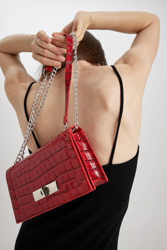 Women Faux Leather Crossbody Bag
