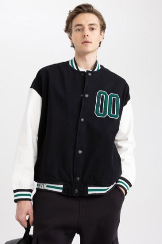 Bomber college jacket hot sale