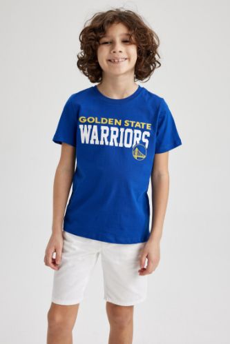 Boys golden clearance state warriors shorts