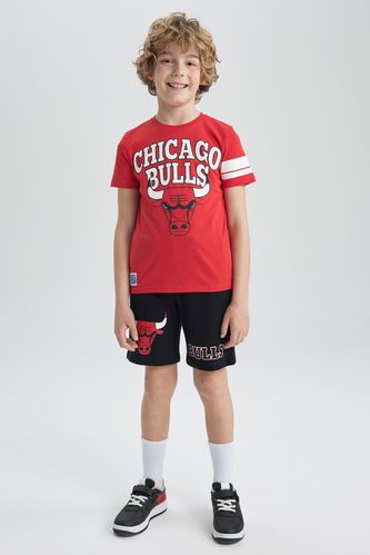 Boy Regular Fit NBA Chicago Bulls Shorts