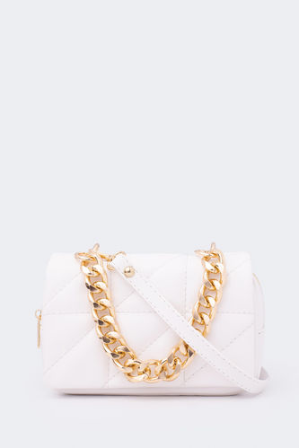 White WOMAN Faux Leather Shoulder bag 2747844 | DeFacto