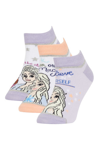 Носки Frozen из хлопка для девочек, 3 пары