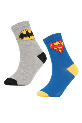 2-er Pack Justice League Lizenzierte Lange Socken