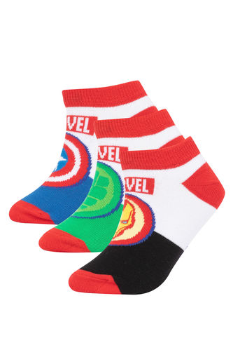 3-er Pack Marvel Lizenzierte Kurze Socken