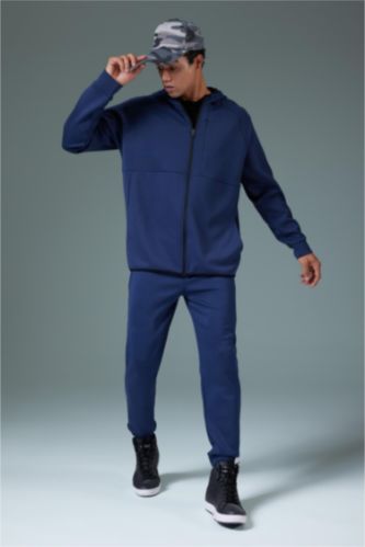 MAN NAVY Slim Fit Scuba Fabric Jogger