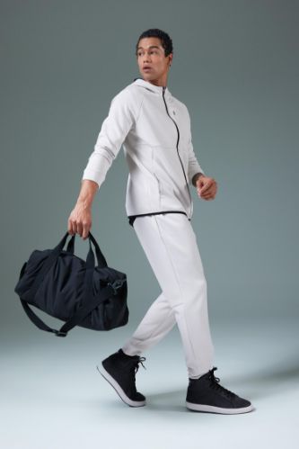 DeFactoFit Slim Fit Standard Leg Skuba Diving Fabric Jogger