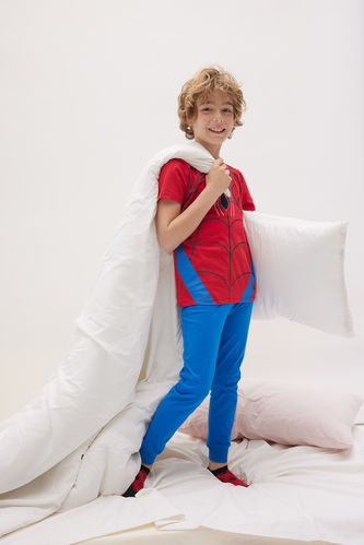 Boys Regular Fit Marvel Spiderman Licensed Pajamas
