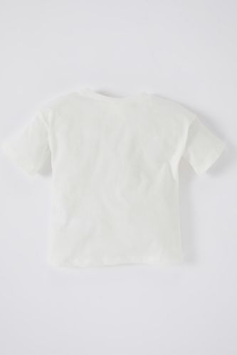 Plain white t clearance shirt for baby girl