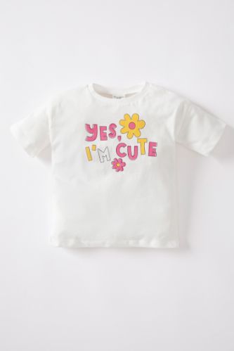 Baby girl slogan t shirt sale