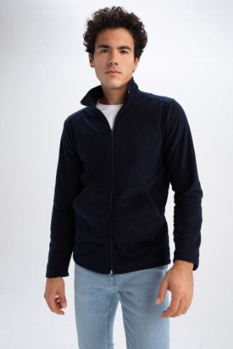 Regular Fit Polar Dik Yaka Sweatshirt