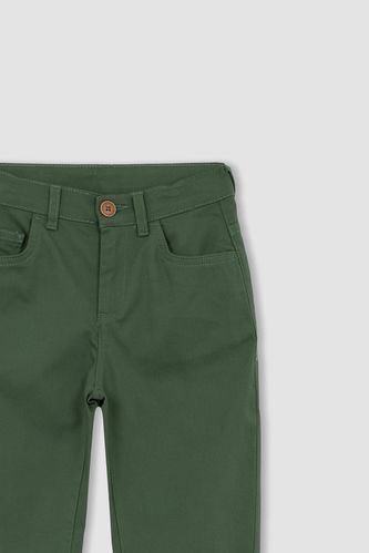 Buy HOP Kids Solid Sage Green Trousers from Westside