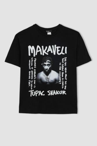 Tupac - Unisex Rose T-Shirt