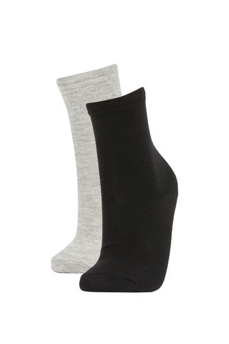 Boys 2-Pack Organic Cotton Long Socks