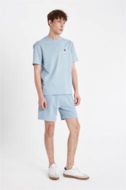 SHORT EN COTON COUPE SLIM