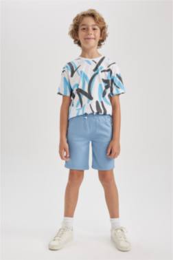 SHORT GABARDINE COUPE RÉGULIÈRE