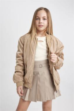 جاكيت بومبر بناتي مقاوم للماء