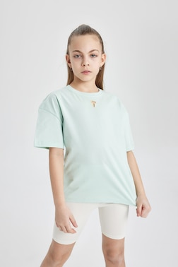 GIRL RELAX FIT SHORT SLEEVE T-SHIRT