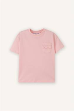 تيشيرت بيبي بناتي نص ردن قصة عادية بياخة مستديرة