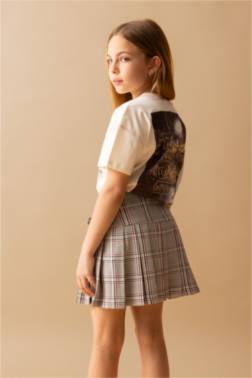 GİRL HARRY POTTER RELAX FİT SHORT SLEEVE T-SHİRT