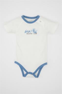 BABY BOY SHORT SLEEVE SHORT SLEEVE SNAP BODY