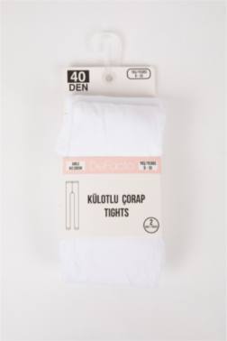 GİRL 2 PİECE COTTON PANTYHOSE