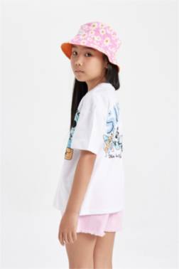 RELAX FİT MİCKEY MOUSE LİCENSED SHORT SLEEVE T-SHİRT