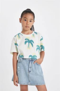 تيشيرت كروب بناتي بطبعة فاكهة