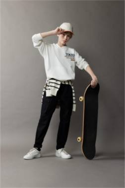 ERKEK ÇOCUK KARGO JOGGER STANDART PAÇA GABARDİN PANTOLON