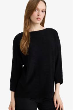 KAYIK YAKA TRİKO KAZAK