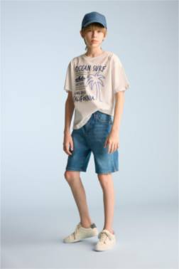 BOY DENİM SHORTS