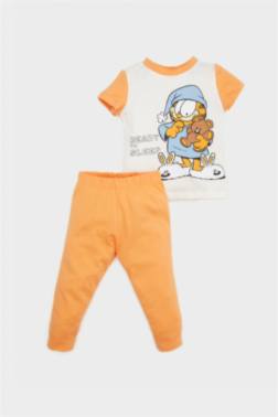 BABY BOY GARFİELD COTTON 2 PYJAMAS SET